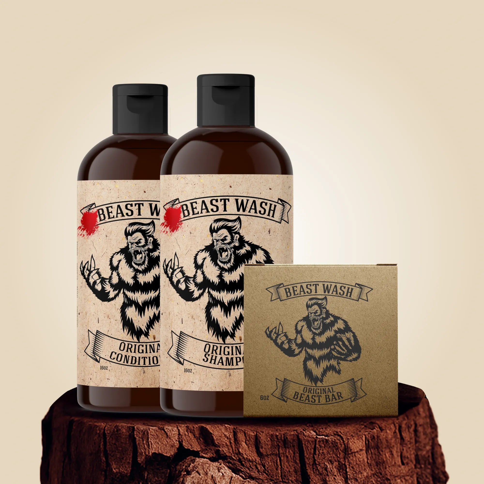 Johnny Slick Beast Wash Shower Set