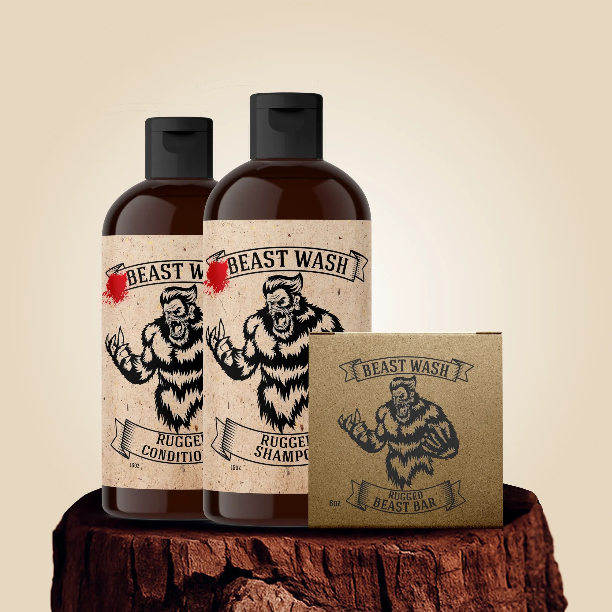 Johnny Slick Beast Wash Shower Set