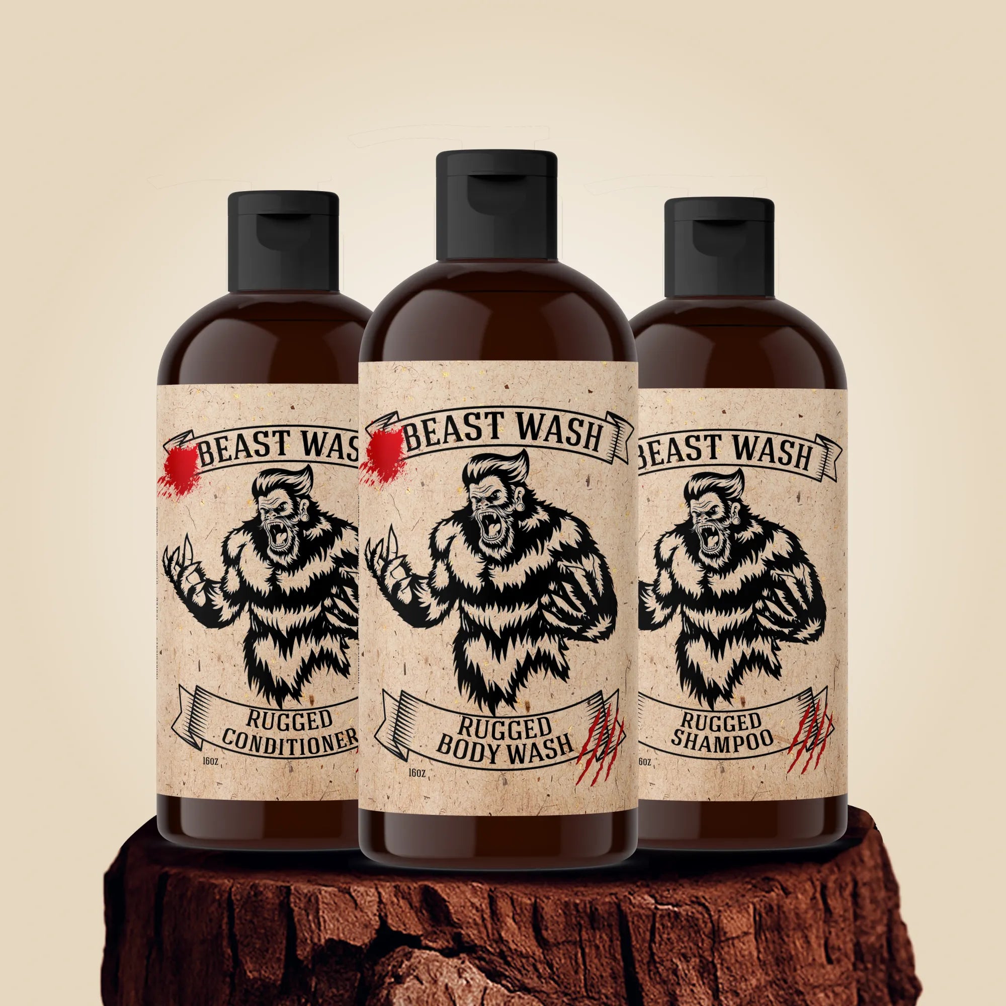 Johnny Slick Beast Wash Shower Set