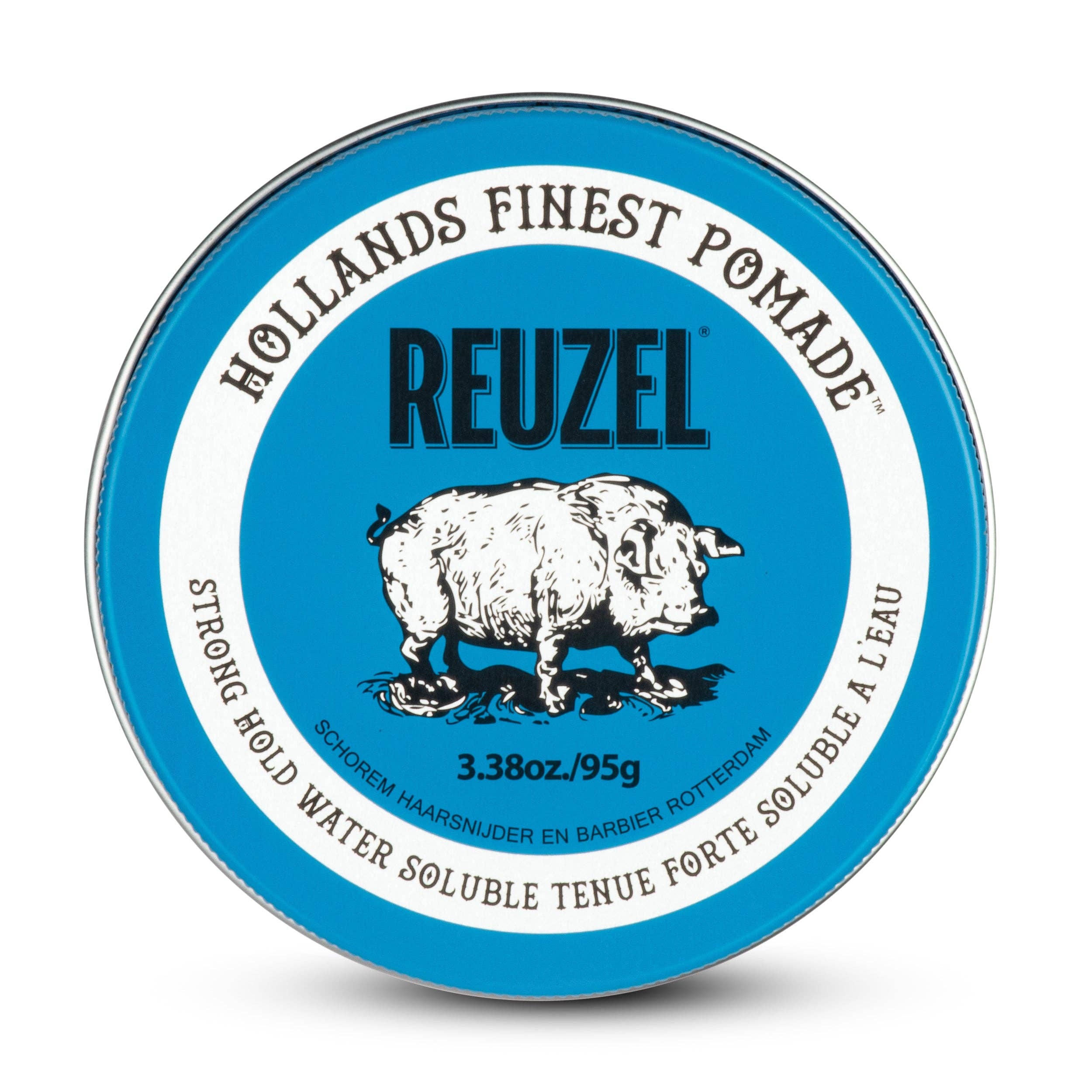 Reuzel Blue Strong Hold High Shine Water Soluble Pomade