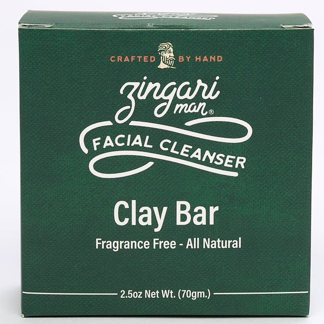 Zingari Man Clay Bar Facial Cleanser