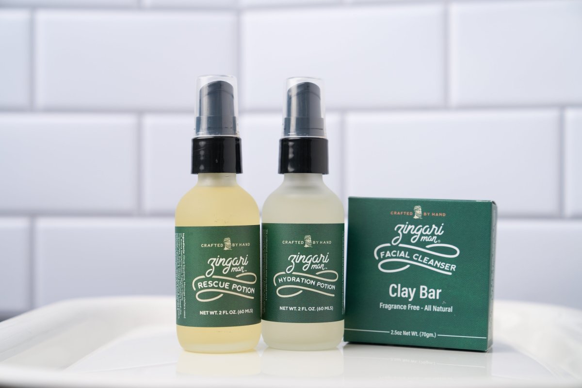Zingari Man Clay Bar Facial Cleanser