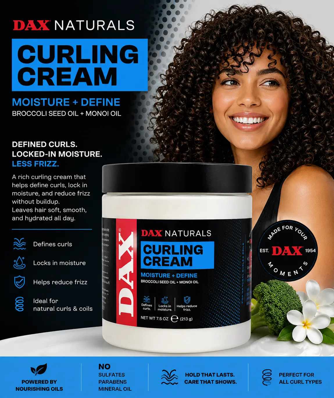 DAX For Naturals Curling Cream