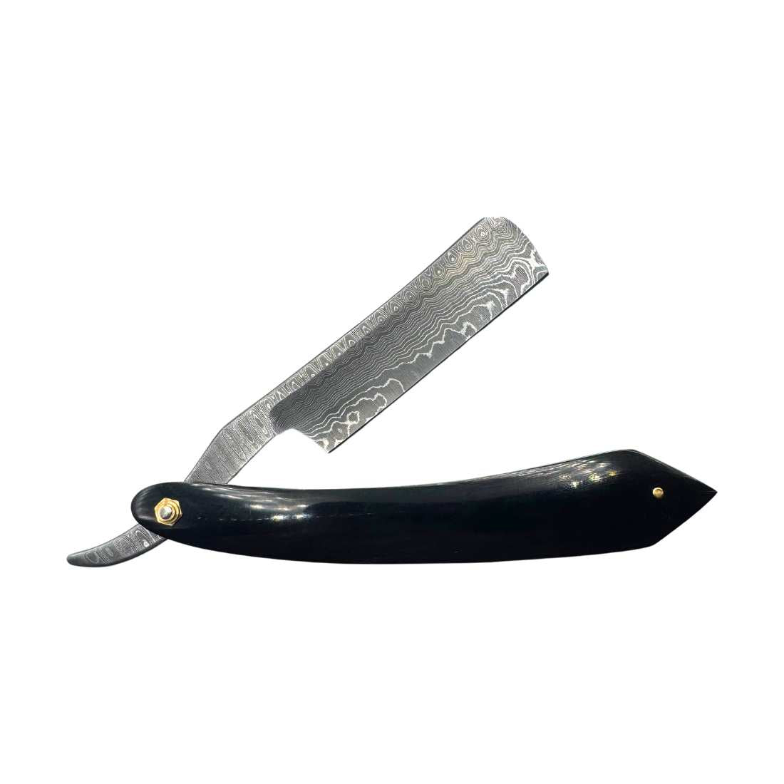 Damascus Steel Straight Razor in a Variety if Designs