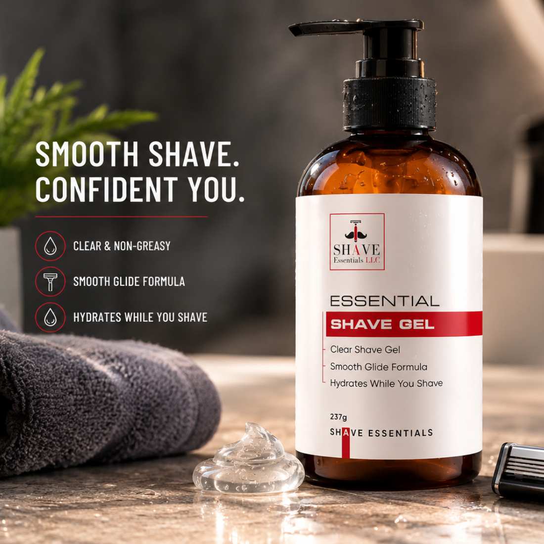 Essential Shave Gel by Shave Essentials benefits
