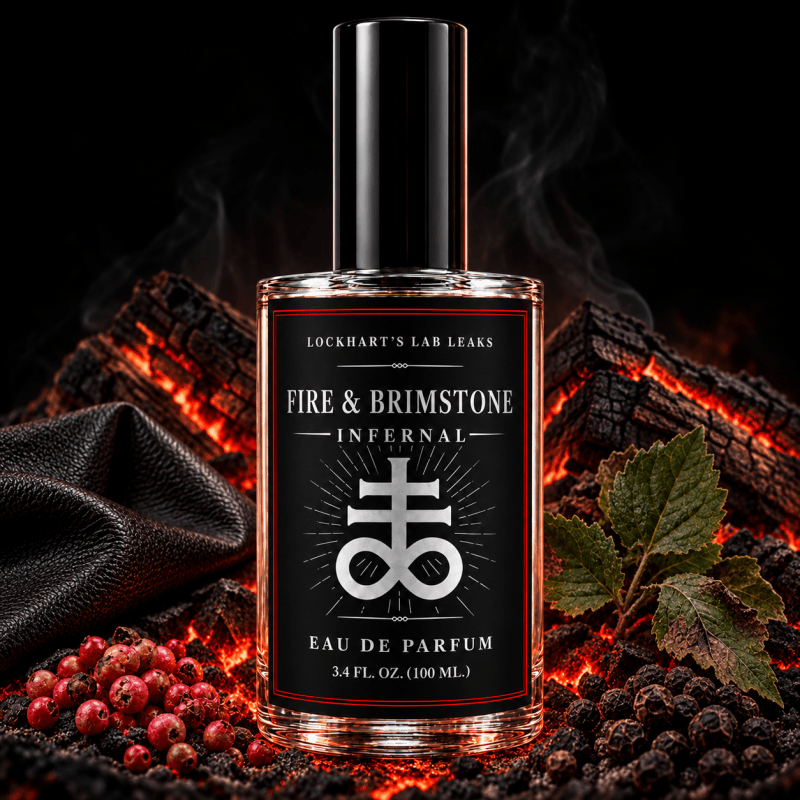 Fire and Brimstone - Infernal E.D.P.  Men's Fragrance by Lockhart's Authentic alternate view
