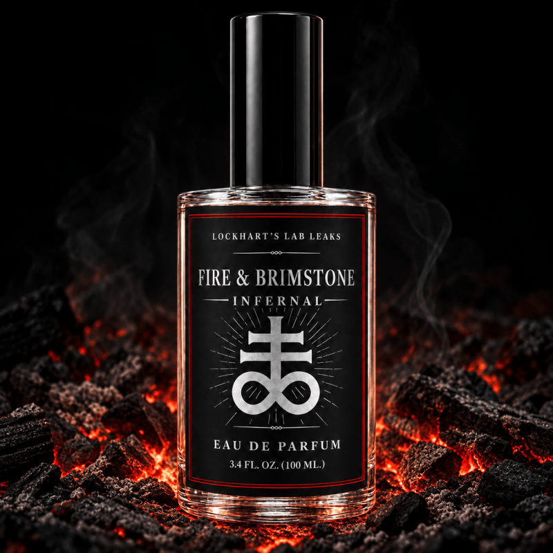 Fire and Brimstone - Infernal E.D.P.  Men's Fragrance by Lockhart's Authentic