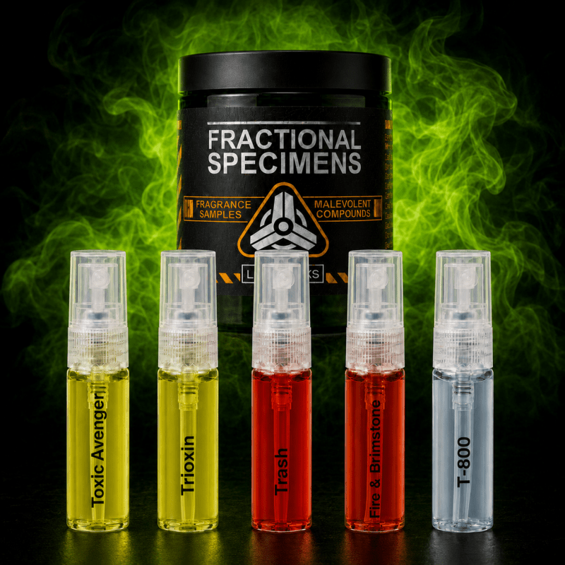 Fractional Specimens Men's Fragrance Samples Kit by Lockhart's Authentic - 5 pack