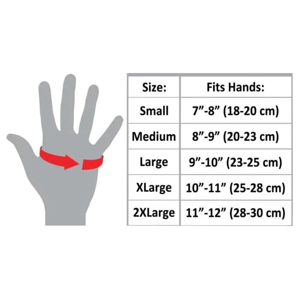 Glove size guide