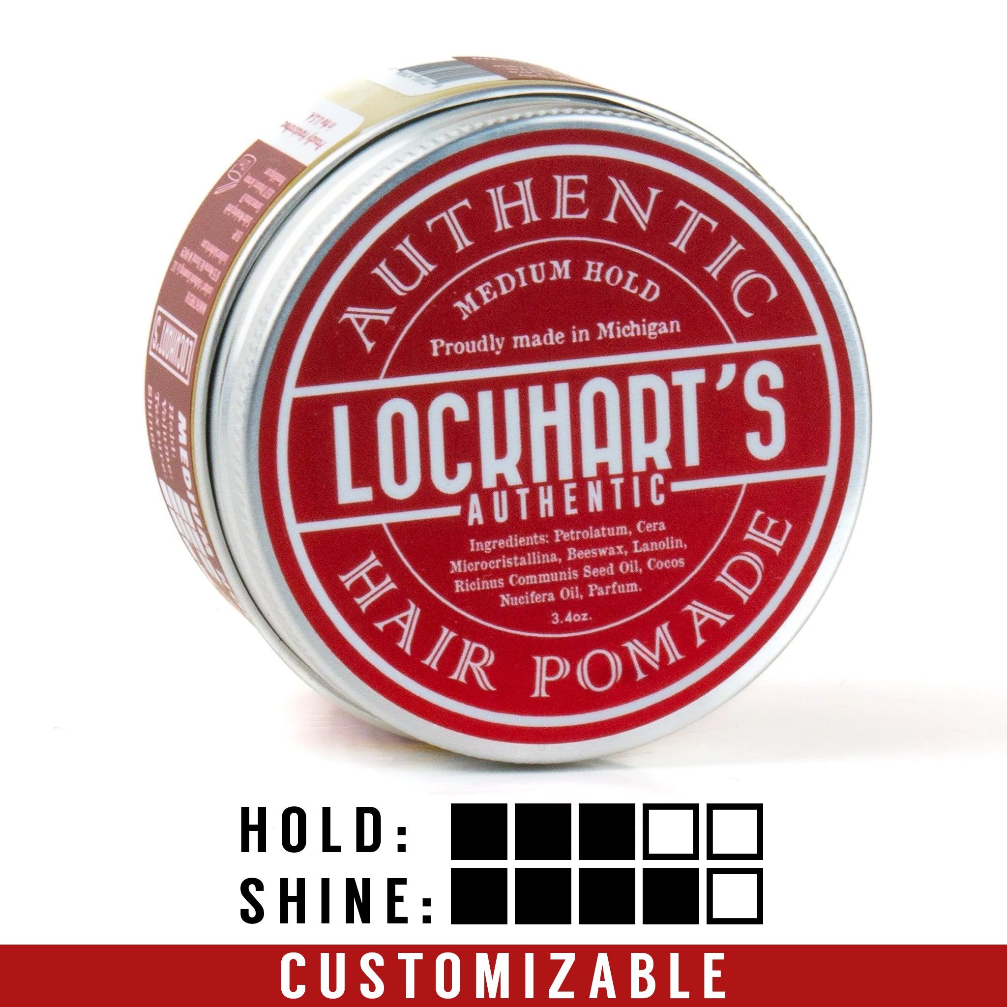 Lockhart's Authentic Medium Hold Pomade