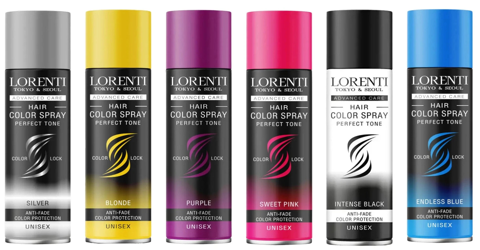 Lorenti Hair Color Spray 150ml Assorted Colors