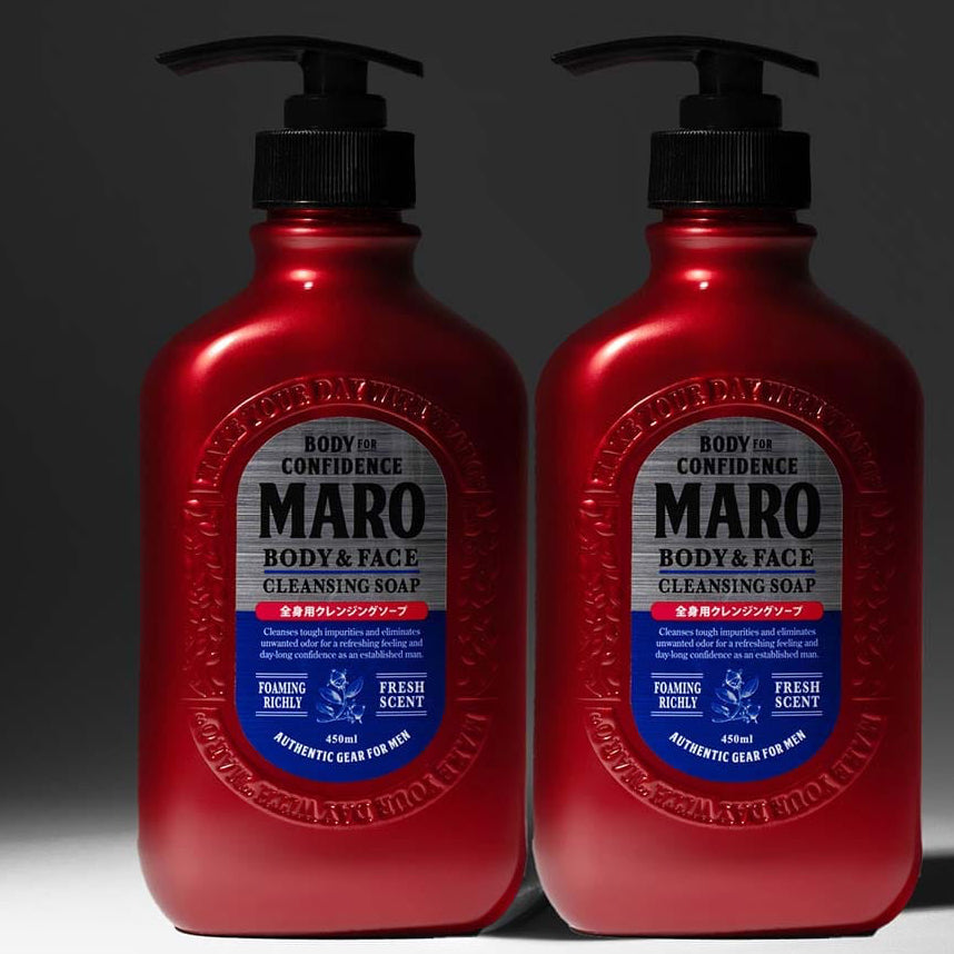 MARO Body and Face Cleansing Soap (2 Pack)