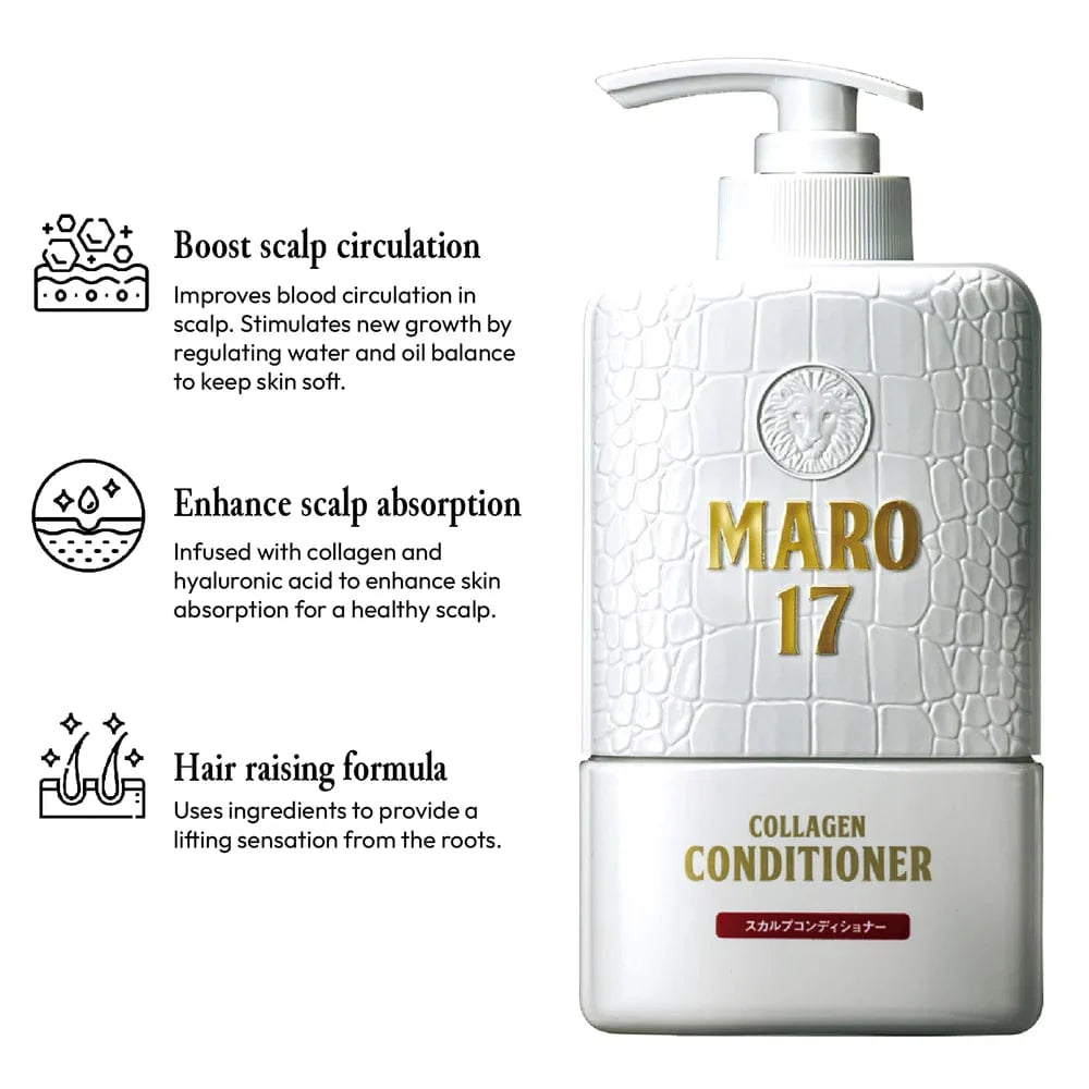 MARO17 Collagen Mild Wash & Conditioner Duo Set features
