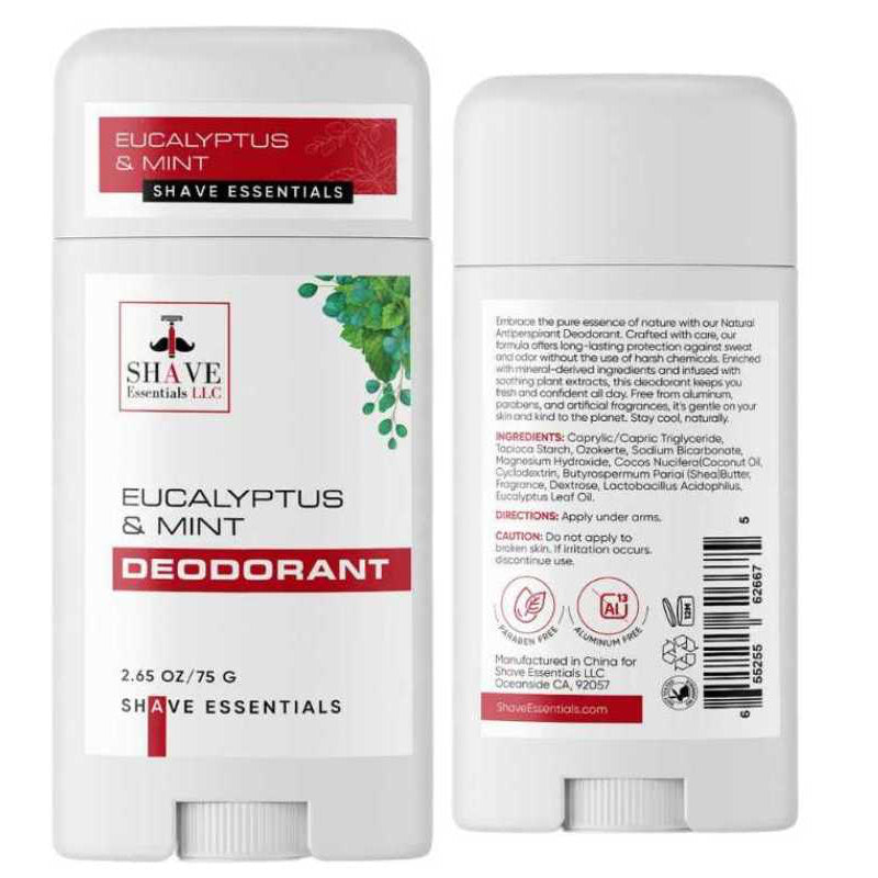 Natural Deodorant / Antiperspirant in various scents