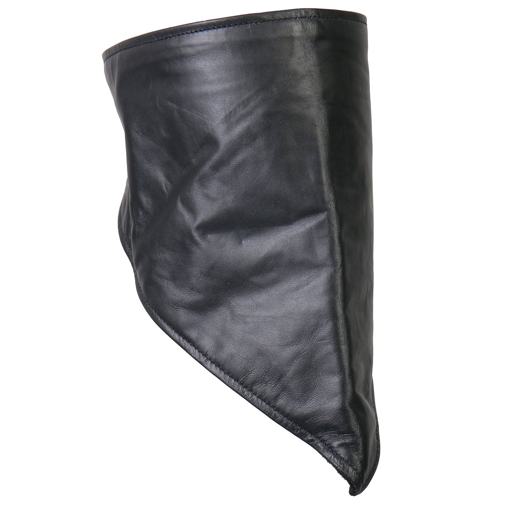 Hot Leathers NWL1002 Black Neck Warmer with Fleece Lining
