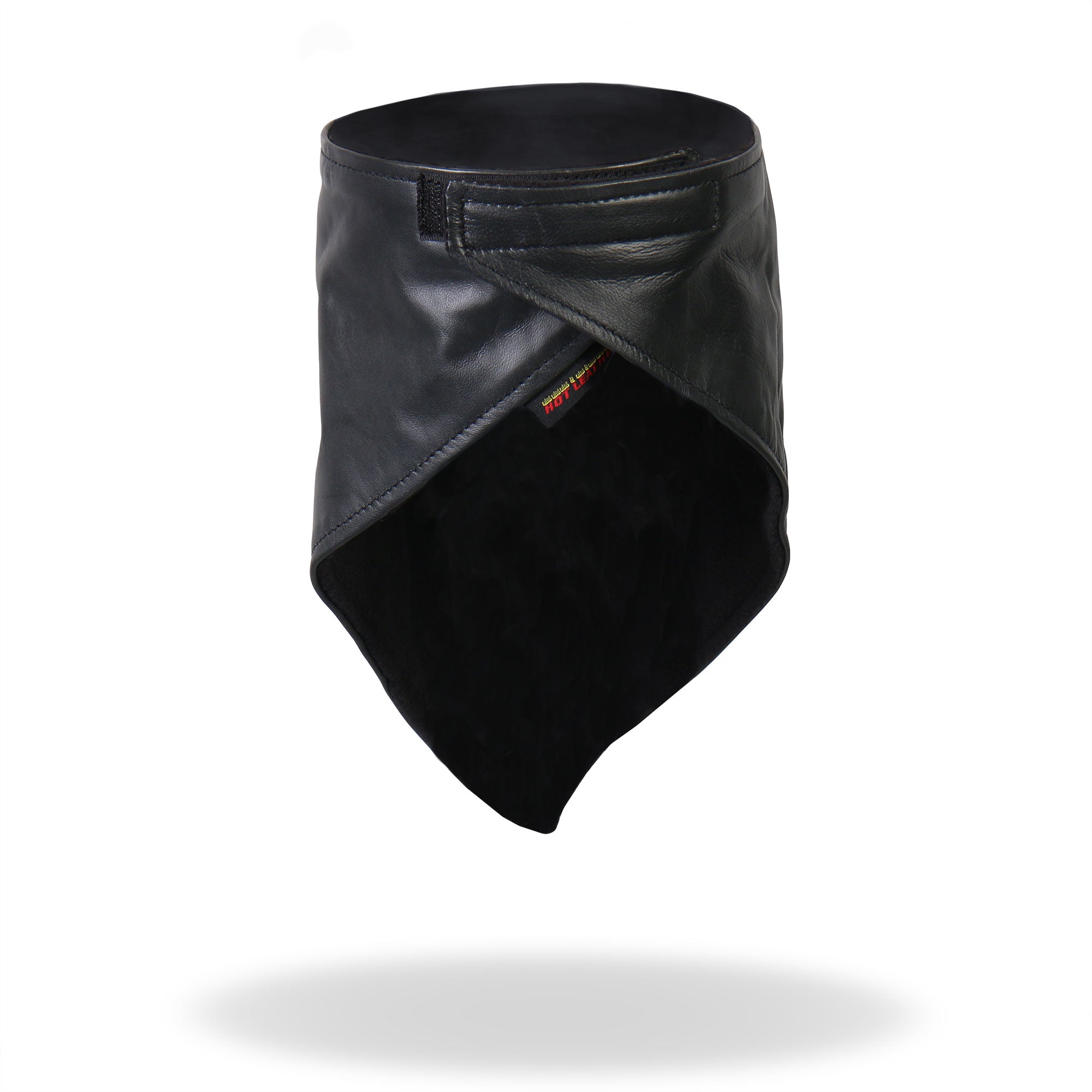 Hot Leathers NWL1002 Black Neck Warmer with Fleece Lining