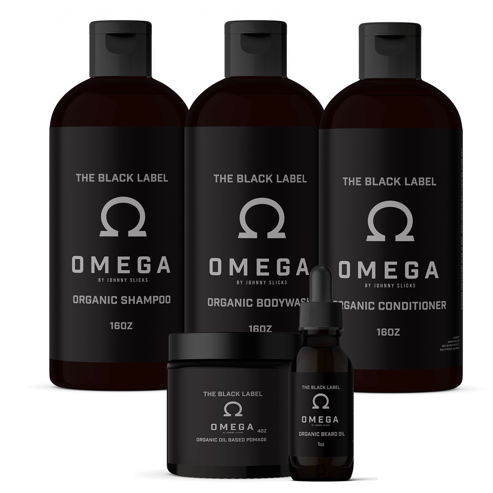 The Distinguished Omega Men's Grooming Set by Johnny Slicks