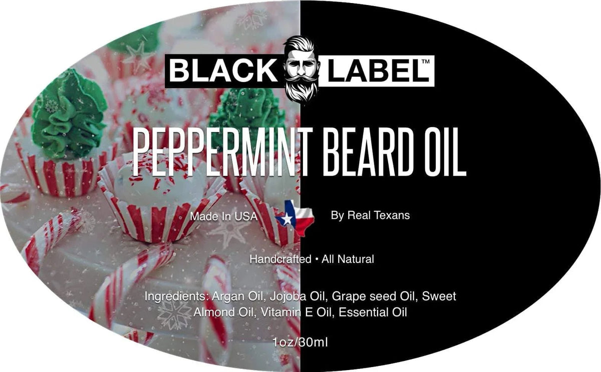 Peppermint Beard Oil by Blacklabel