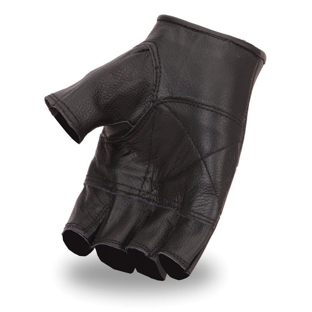 Roadster Men's Lightweight Fingerless Motorcycle Gloves