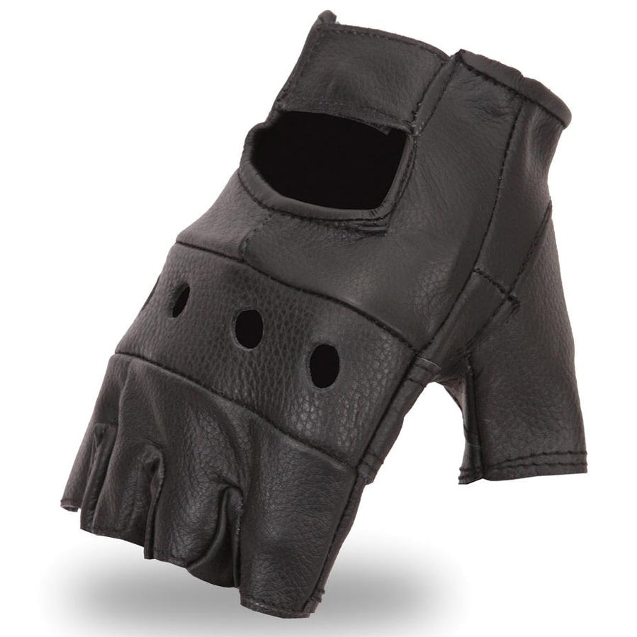 Roadster Men's Lightweight Fingerless Motorcycle Gloves