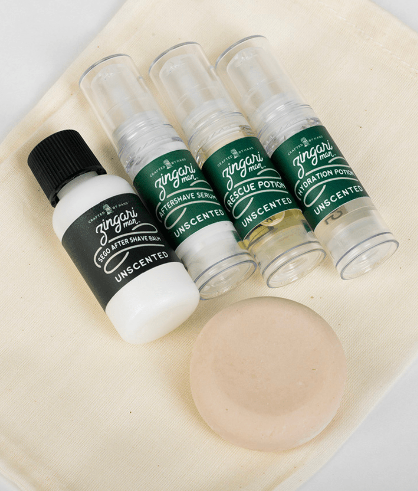 Skincare Travel Set by Zingari Man