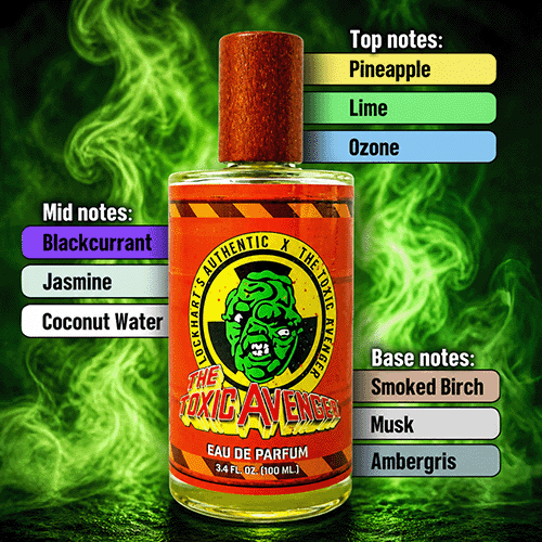 Fractional Specimens Men's Fragrance Samples Kit by Lockhart's Authentic - 5 pack The Toxic Avenger