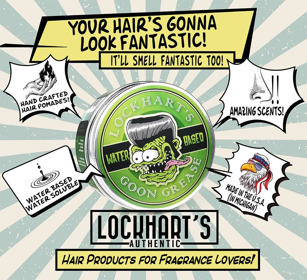 Water Based Strong Hold Goon Grease Pomade