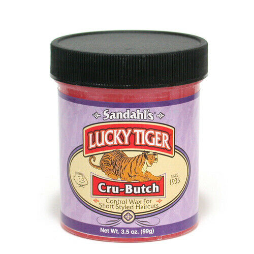 Lucky Tiger Cru Butch Control Hair Wax for Flat-Tops & Cru Cuts