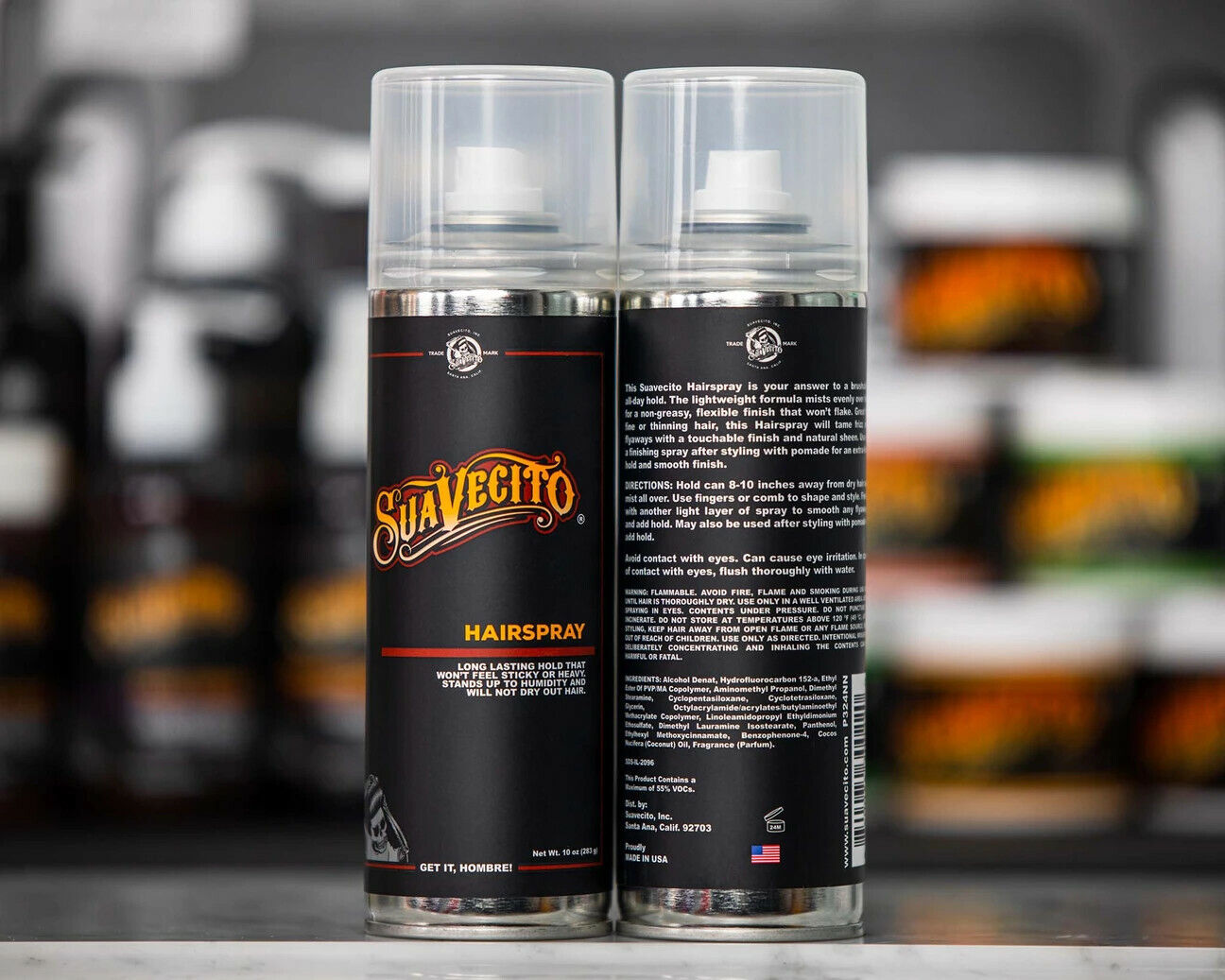 Suavecito Hair Spray for Men Aerosol