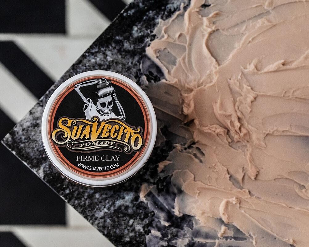 Suavecito Firm Hair Clay Pomade