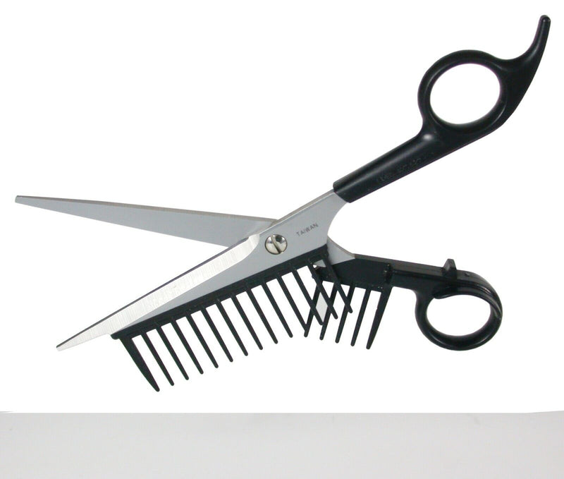 Shear Fuzion Barbershop and Salon Hair Scissors/Comb