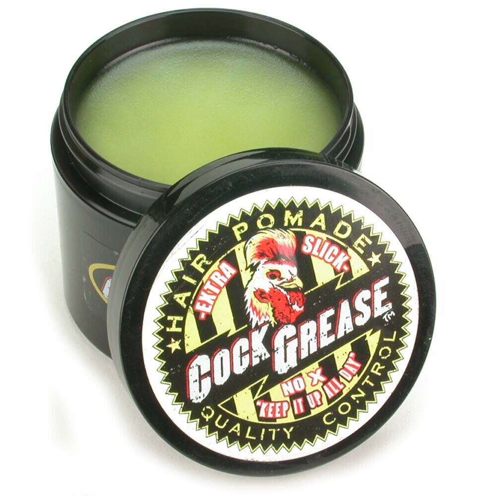 Cock Grease "No X" Light High Shine Hair Pomade