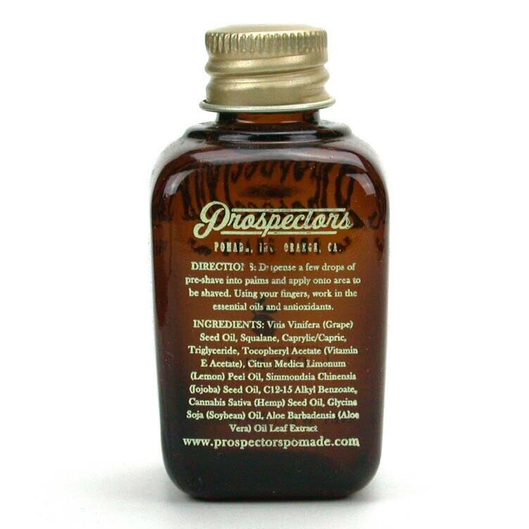 Prospectors Pre Shave Oil - Citrus