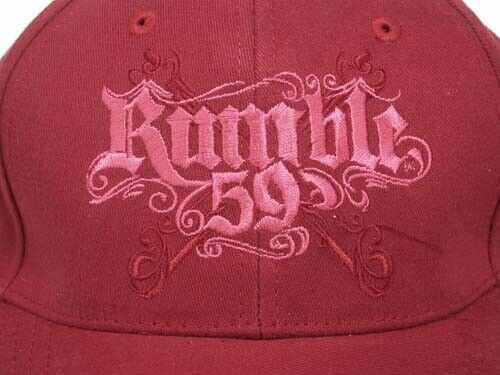 Trucker Hat Baseball Cap with "Rumblle 59" Logo Embroidered