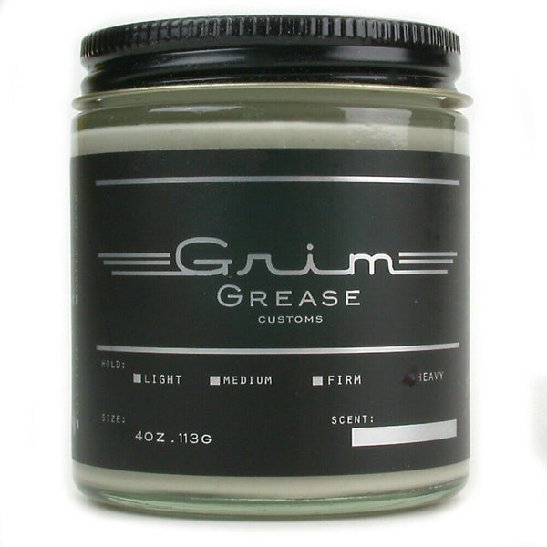 Grim Grease Heavy Hold WaterBased Clay Hair Pomade