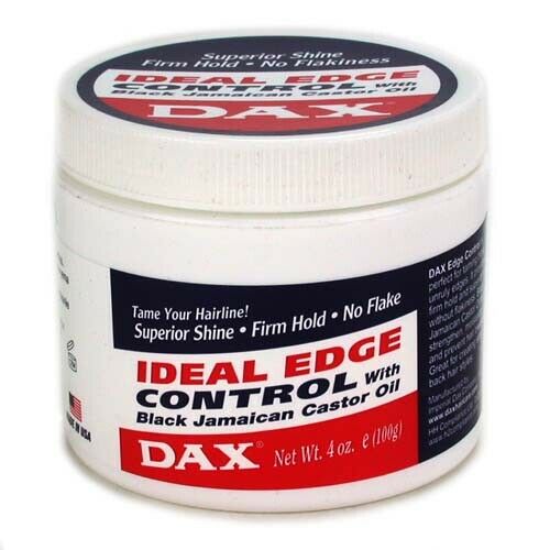DAX Ideal Edge Control Hir dressing with Black Jamaican Castor Oil